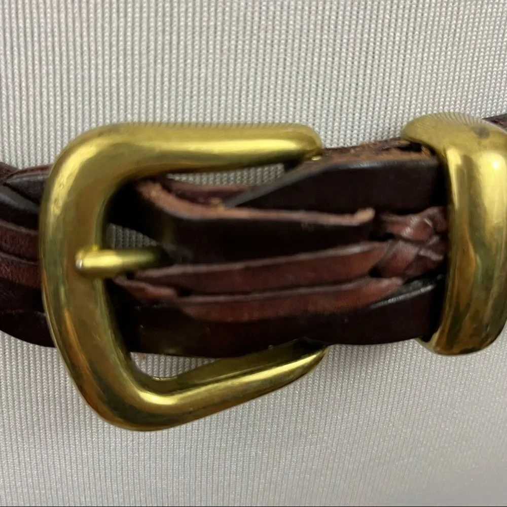 Vintage The Limited Genuine Leather Boho Waist belt Fully Adjustable S/M